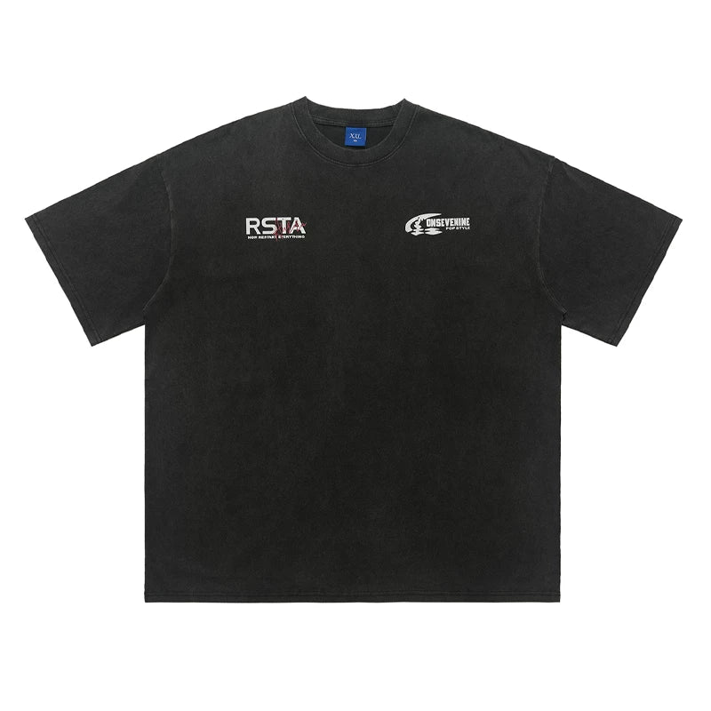 ONSEVENINE "Restart All" Graphic Tee