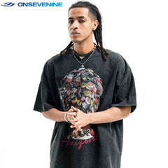 ONSEVENINE "Hangover" Bottle Cap Graphic Tee