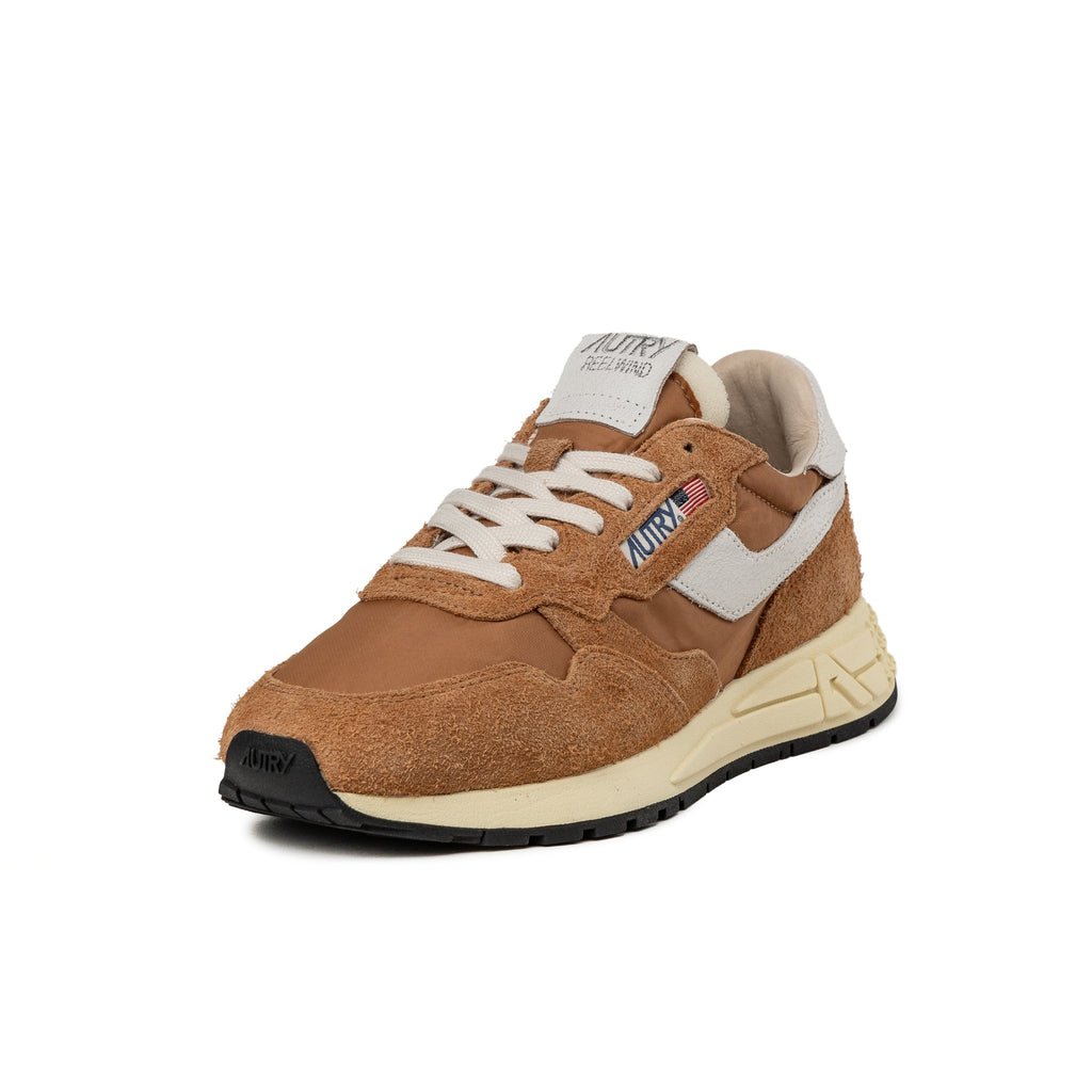 Autry Reelwind Low *Nylon / Cracked Leather*