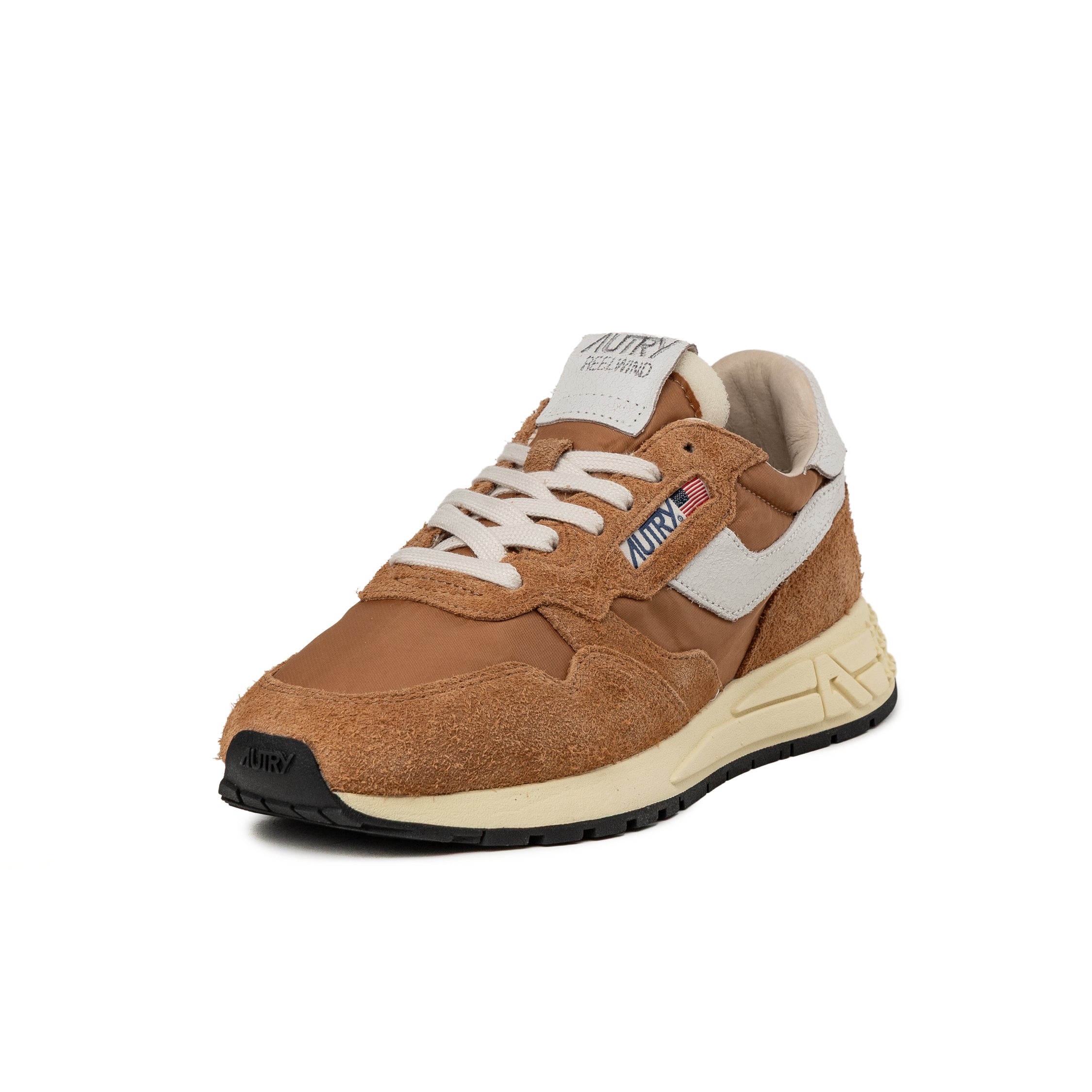 Autry Reelwind Low *Nylon / Cracked Leather*