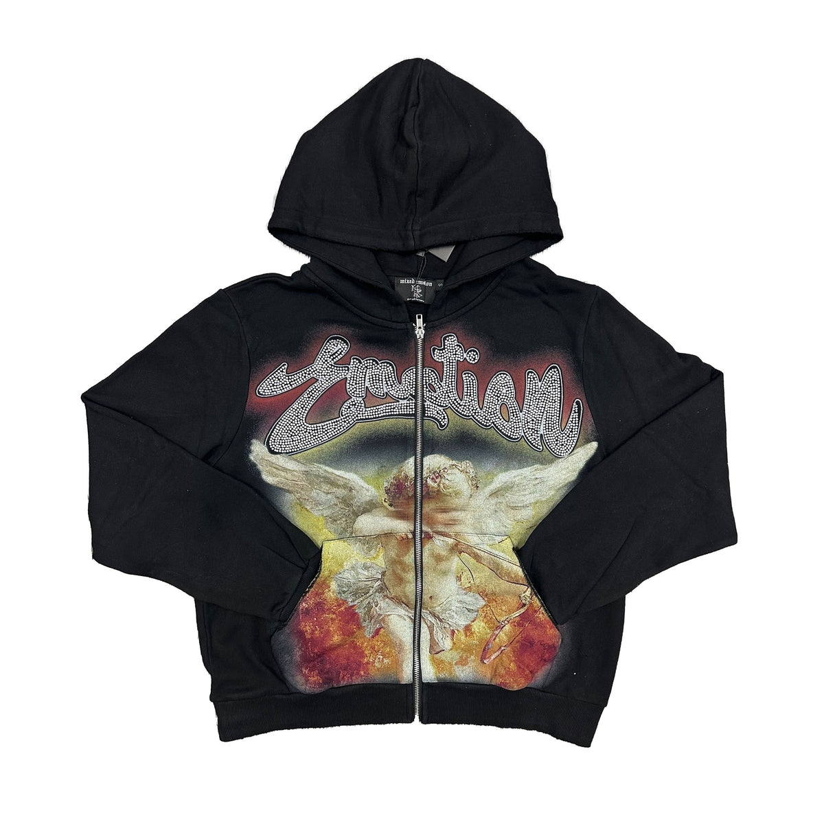 Black “Rhinestone” Hoodie