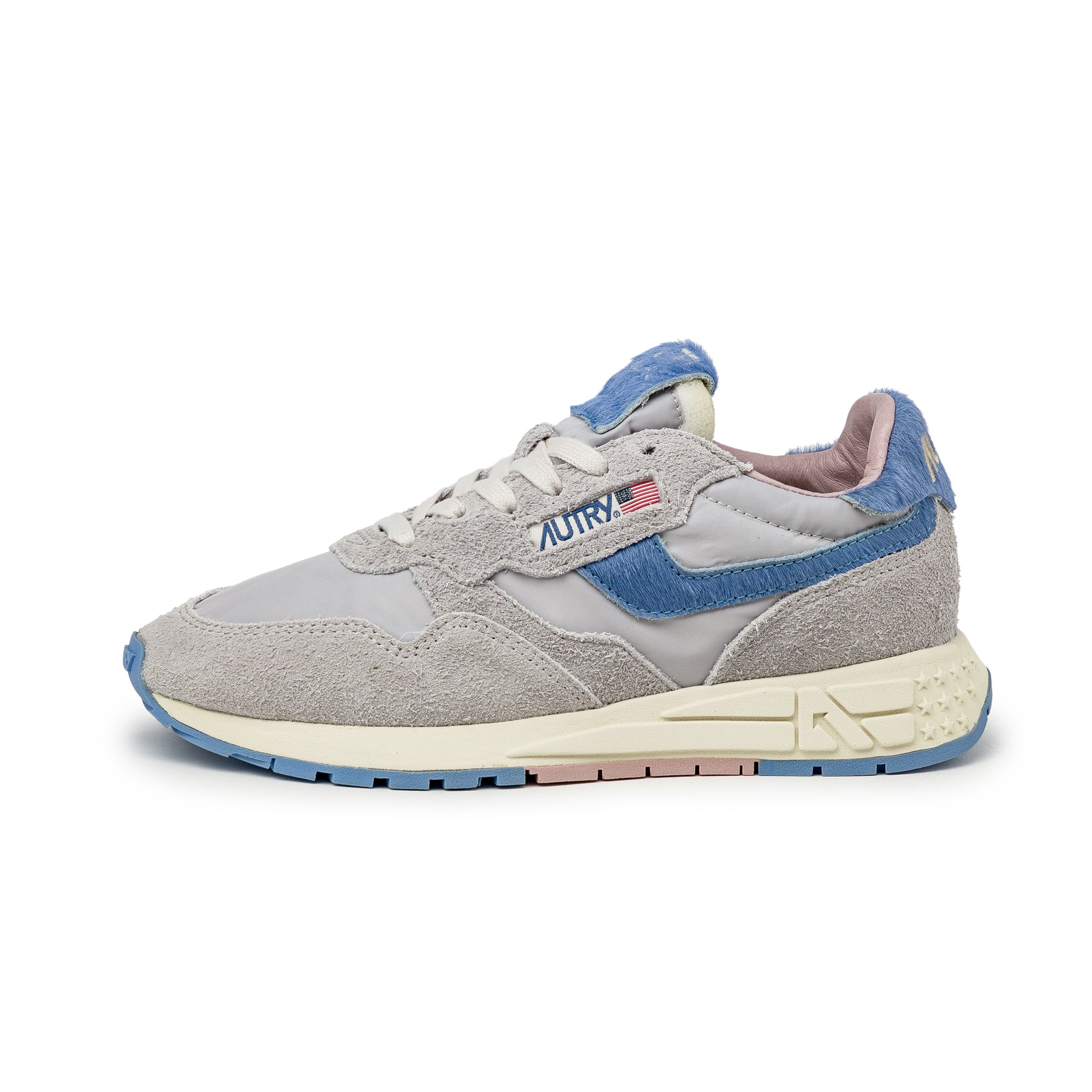 Autry Reelwind Low W *Nylon / Suede / Ponyhair*