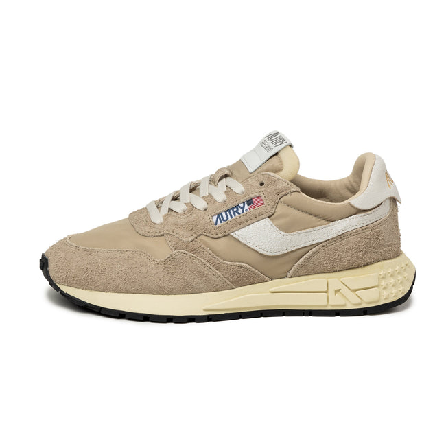 Autry Reelwind Low *Nylon / Hairy Suede / Cracked Leather* Hover Image