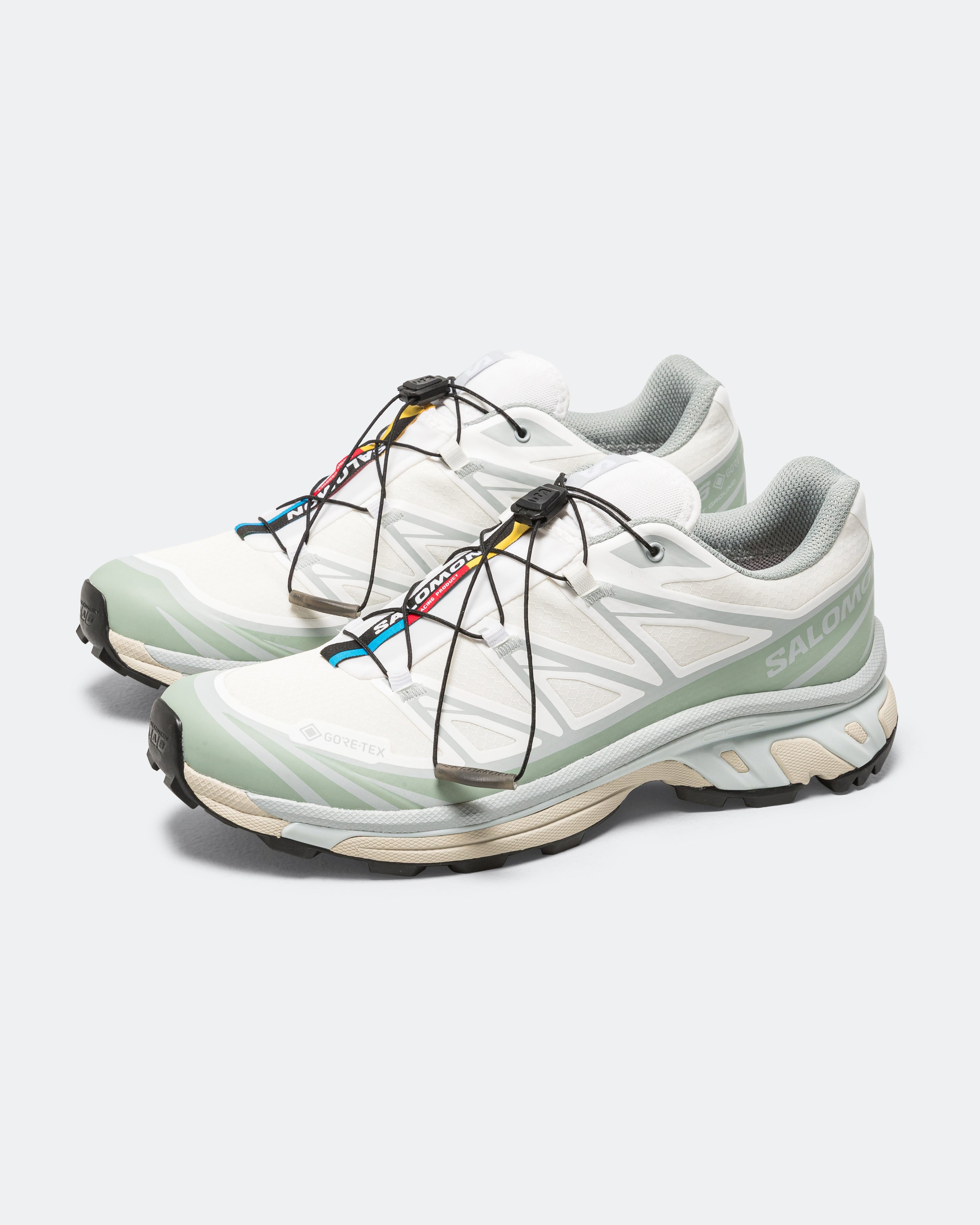 XT-6 GORE-TEX - White/Green Milieu-Ice Flow