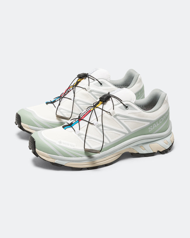 XT-6 GORE-TEX - White/Green Milieu-Ice Flow Main Image