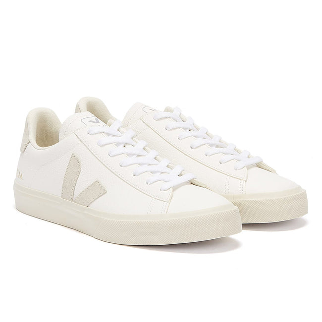 Veja Campo Womens White / Natural Trainers Hover Image
